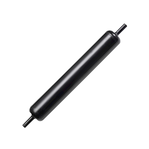 Oates Moving Roller, 230(W) x 30(D) x 30(H) mm, All Plastic Roller, No Metal Rod, Black, 76 Pieces/Carton Carton