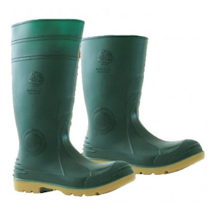 Bata Jobmaster 2 Gumboots, Size 4, 400mm, Non-Safety, PVC, Green, 1 Pair (892-73180) Pair