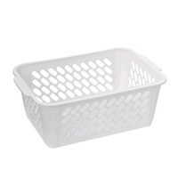 Keji, Organiser Basket, 295(W) x 105(H) x 200(D) mm, Large, White, Each Each