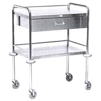 Dressing trolley with Drawer, 800 x 500 x 1050mm, Each Each