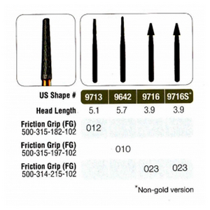 Jet FG Burs #9642, Each