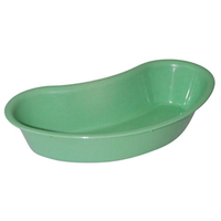 Livingstone Kidney Dish Tray, 255mm, Graduated 800ml, Green, Autoclavable, Recyclable Plastic, 10/Pack Pack