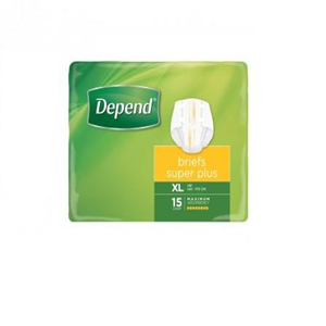 Depend Unisex Fitted Briefs Super Plus
