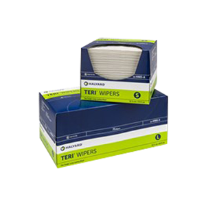 Halyard Teri Wipers, Large, 31.5 x 61 cm, 100 Wipers/Pack Pack