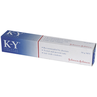 Ky Lubricating Jelly, 50G, Water Soluble, Metal Tube, Clear, Each Each