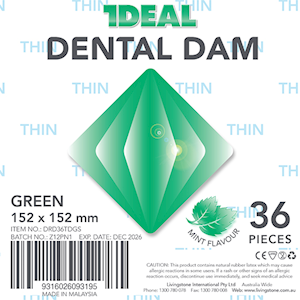 Labels for Rubber Dam (DRD36TDGS), 14.5 x 14.5 cm, Each Each ...
