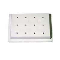 BUR HOLDER PLAST. W/HOOD 12 FG Each