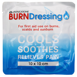 Livingstone Sterile Burn Dressing, 10 x 10 cm, Each Each