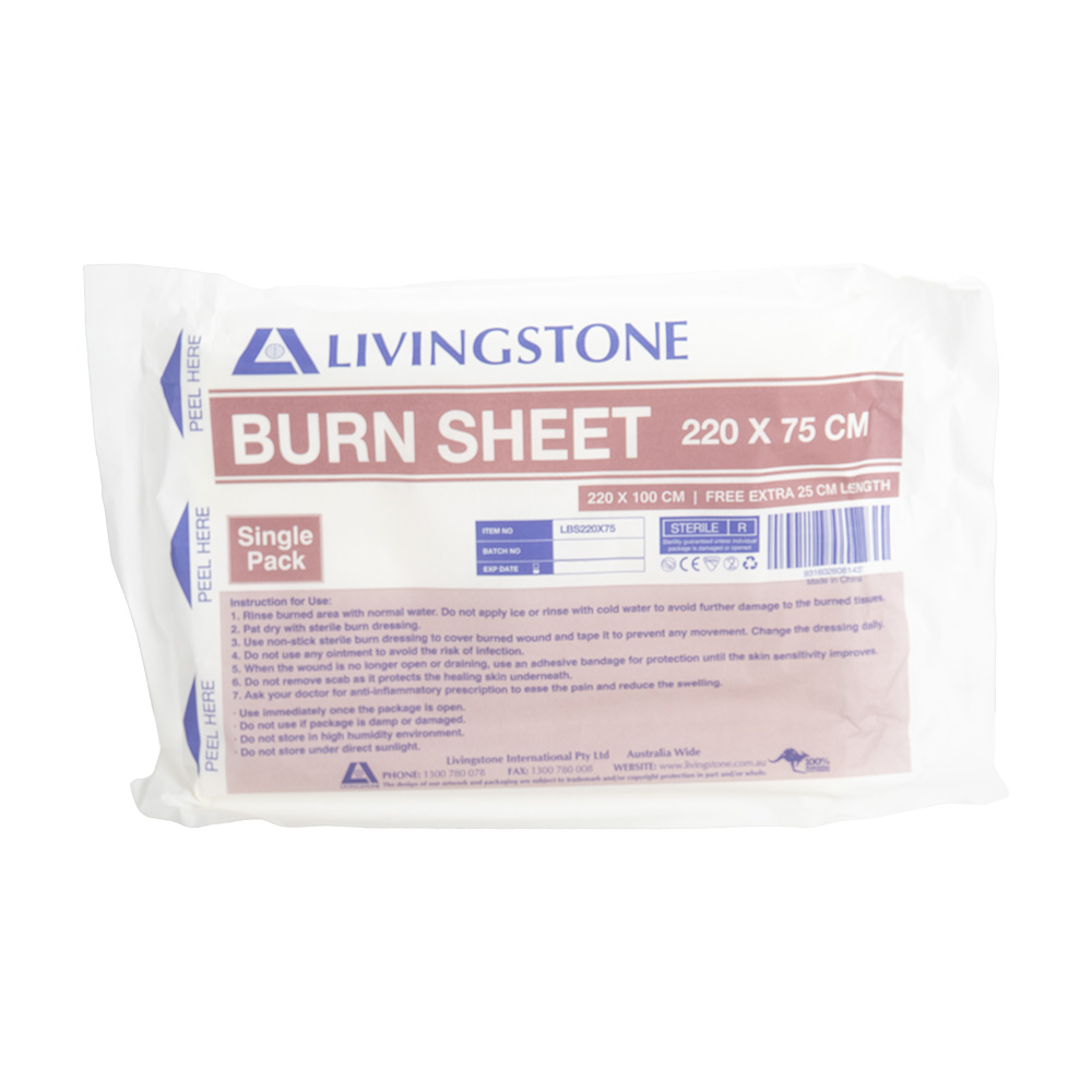 Livingstone Burn Sheet