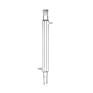 Monash Condenser, Liebig, with Hose Connection, Socket Joint and Cone 24/29, Effective Length: 378mm, Borosilicate Glass, Each Each
