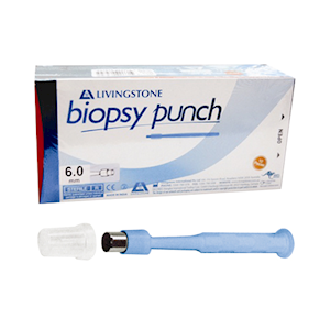 Out of Date, LIV Biopsy Punch,w/ Stainless Steel Cutting Edge,6mm, 10 ...