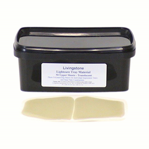 Livingstone Light Cure Trays, Translucent, 50/Box Box