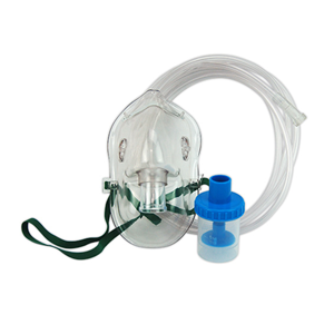 Livingstone Jet Nebuliser Aerosol Mask Set for Adult with Cup and 2 metres Oxygen Tube or Tubing, Each Set