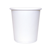 Livingstone Paper Cup, Biodegradable, Hot & Cold, 114ml or 4oz, 100 Pieces/Pack, 20 Packs/Carton, 2000/Carton Carton