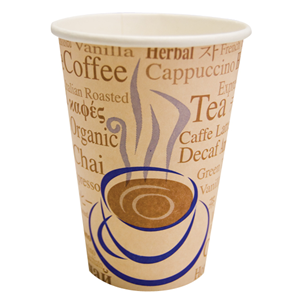 Livingstone Paper Cup, Biodegradable, Hot & Cold, 114ml or 4oz, 100 Pieces/Pack, 20 Packs/Carton, 2000/Carton Carton