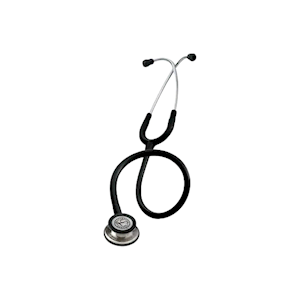 3M Littmann® Classic III Stethoscope, Adult and Peadiatric Chest Piece, Black Tube, 69cm, Each Each