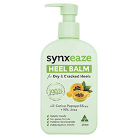 Synxeaze Heel Balm, 250mL, for Dry & Cracked Heels, Each