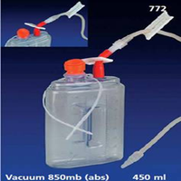 Medicoplast Wound Drainage Set, with Trocar and Post Operative Drainage Tube, 16FG, with Needle, Each Each
