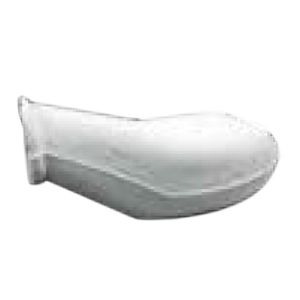 Mediflex Urinal, Male, Disposable, Biodegradable Medical Paper Pulp, 900ml Cap, 100/Carton Carton