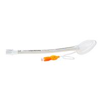 Multigate Reinforced Laryngeal Airway Masks, Disposable, Silicone, Size 2.5, Orange, 10 Pieces/Box