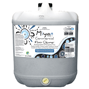Miyan Commercial Floor Cleaner, 20L, Each Each