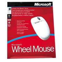 MOUSE OPTICAL MICROSOFT WHEEL 5/PACK Pack