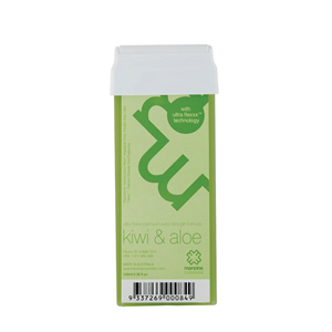 Mancine Roll On Wax Cartridge, Ultra Flexxx Kiwi and Aloe, 100 grams, Each Each