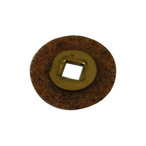 Moore's Plastic Disc Brass Centre, Garnet Medium, 5/8 Inch, Loose