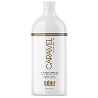 MineTan Caramel Colour Base Pro Spray Mist, 1 Hour Express Tan, 1 Litre, Each Each