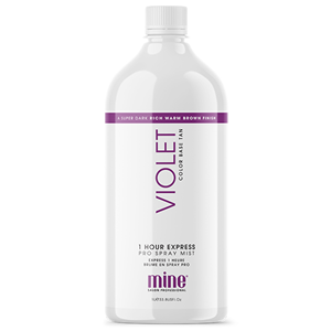 MineTan Violet Colour Base Pro Spray Mist, 1 Hour Express Tan, 1 Litre ...