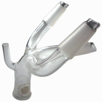 Adapter, Multiple Connection, with 4 Quickfit 6mm Hose Connector, 14/23, Each Each