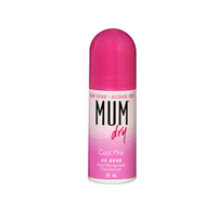 Mum Anti perspirant Roll On Deodorant, 50ml, Cool Pink, 24/Box