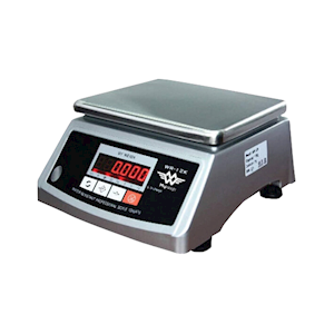 MyWeigh Water-Resistant Kitchen Digital Scale, 12Kg Capacity, 1g Graduation, LCD, Each Each