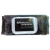 Matrix Wipes Flat Pack, Detergent Wipes, 190 x 200mm, 80 Wipes/Pack Pack