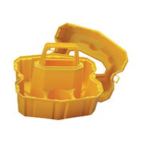 Nalgene Bottle Carrier, for 6 Bottles of 500ml, Recyclable LDPE, Each