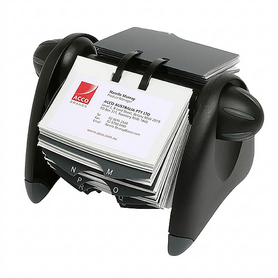 Small Bus Card ROLODEX ROTARY BUS. CARD TRANS. SLV 5/PK Pack | Livingstone International