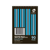 Olympic Notepad A7, Ruled, White, Top-Open, Each Each