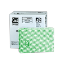 Chux Heavy Duty Superwipes, 60 x 60cm, Green, 350 Cloths/Carton Carton
