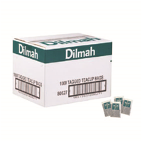Dilmah Tea Bag with String, 1000/Box Box