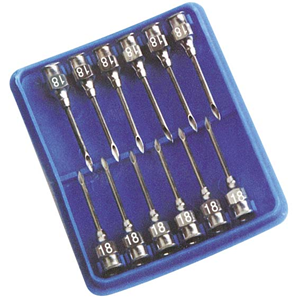 Livingstone Reusable Needles Luer Lock, Gauge 13 x 100mm Stainless Steel, Each Each