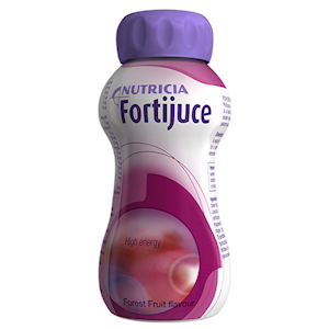 Out of Date, Nutricia Fortijuce Forest Fruits, 200ml Bottle, 24/Carton ...