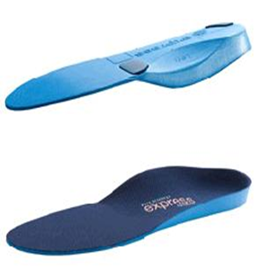 Orthotics Blue Full Length - Medium, 27.5cm Length Pair