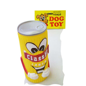 Pet Toy, Classic Lager Beer Can, Each Each
