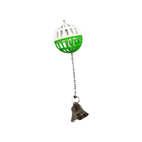 Bird Ball, with Bell on Chain, Each Each