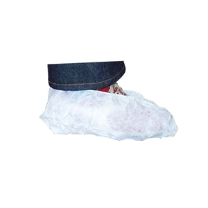 Livingstone Shoe Cover Overshoes, Nonwoven, Blue with Non-Skid Blue Friction Strips, 40gsm, HACCP Certified, 1000/Carton Carton