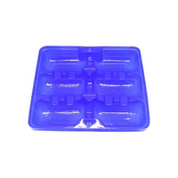 Livingstone Oyster Tray, Half Dozen, Light Weight, Blue, 450 Pieces/Carton Carton