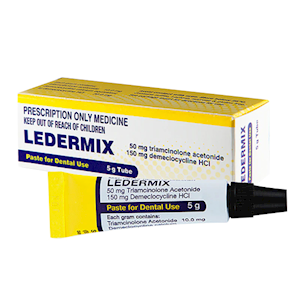Ozdent Ledermix Paste, 5 Grams, Tube, Intracanal Medicament, For Root ...