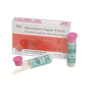 PD Absorbent Paper Points, ISO Size No. 60, Biodegradable, Sterile, Bl ...