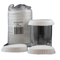 Biodegradable Paper Glass Covers, 1200 Pieces/Carton Carton