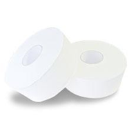 Papeterie Soft Jumbo Toilet Tissue Roll, 2-Ply, 90mm x 300 Metres, Approx Roll Diameter: 23cm, White, 8 Rolls/Pack Carton